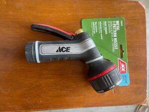 Ace Metal 7-Pattern‎ Rear Trigger Garden Hose Nozzle